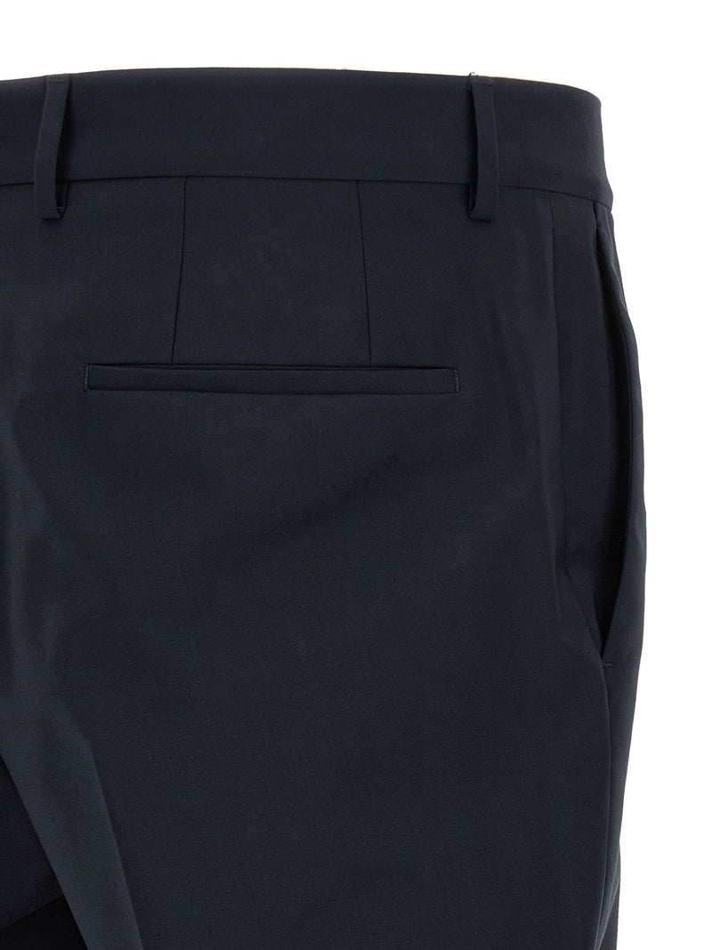 Costume deux pièces en laine vierge bleu Hugo Boss