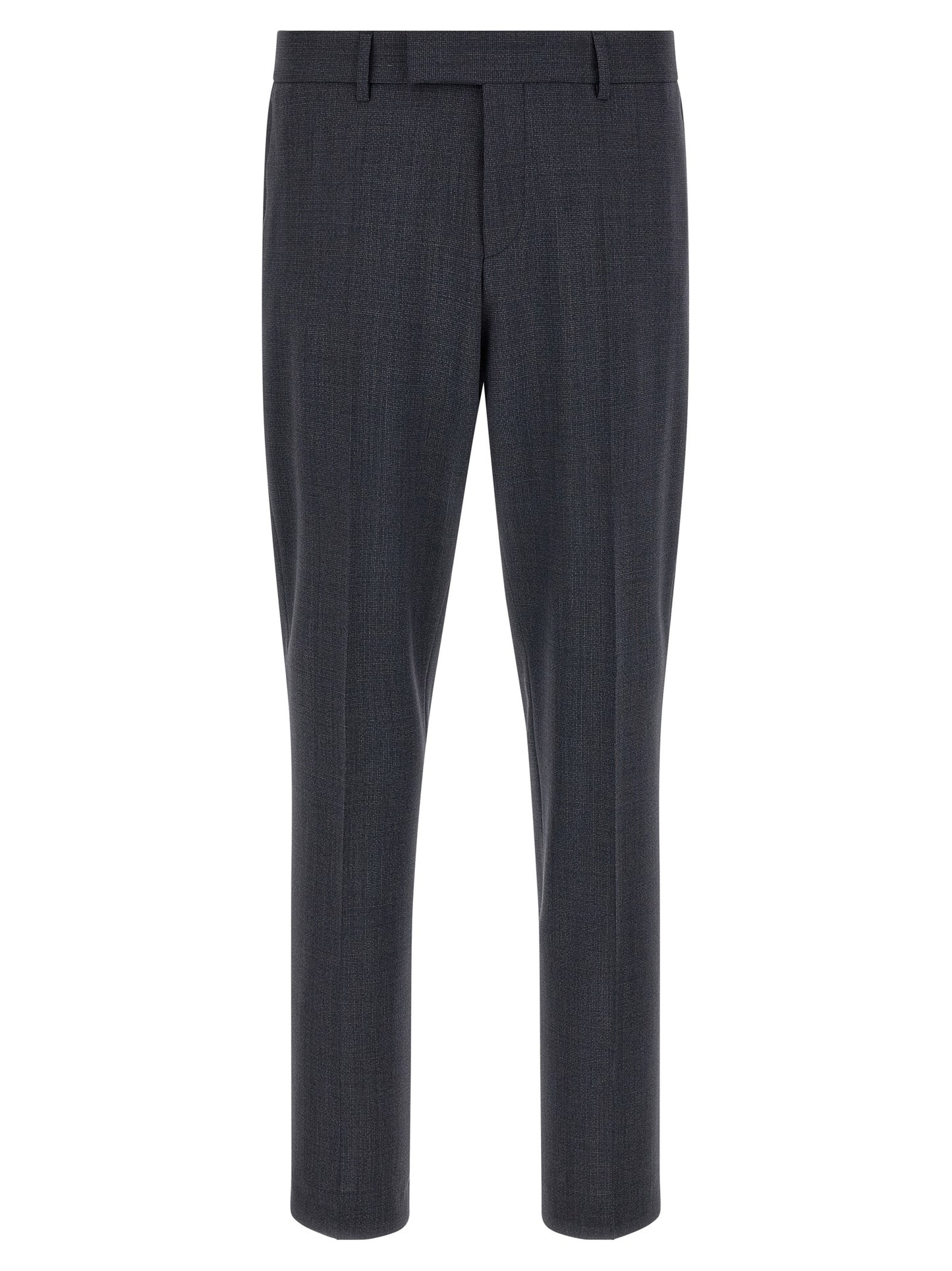 Hugo Boss Blue Polyester Two-Piece Suit