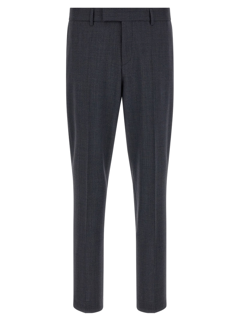 Hugo Boss Blue Polyester Two-Piece Suit