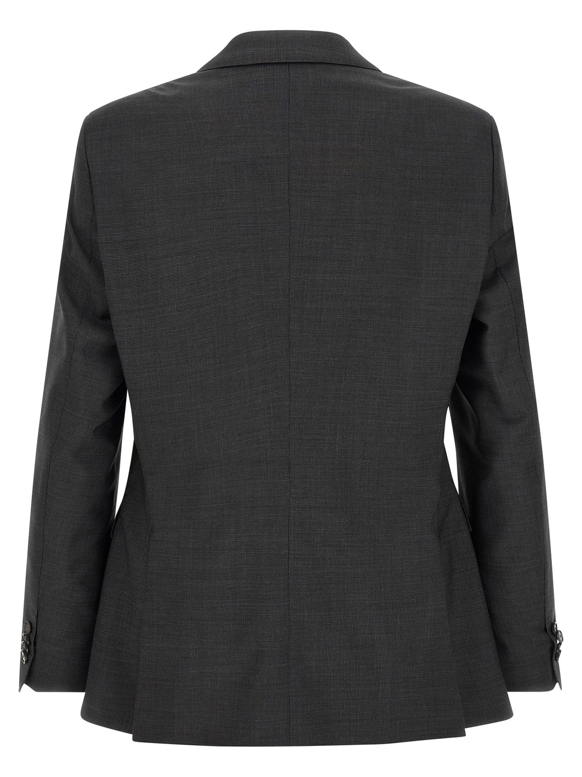 Costume deux pièces gris Hugo Boss en laine vierge