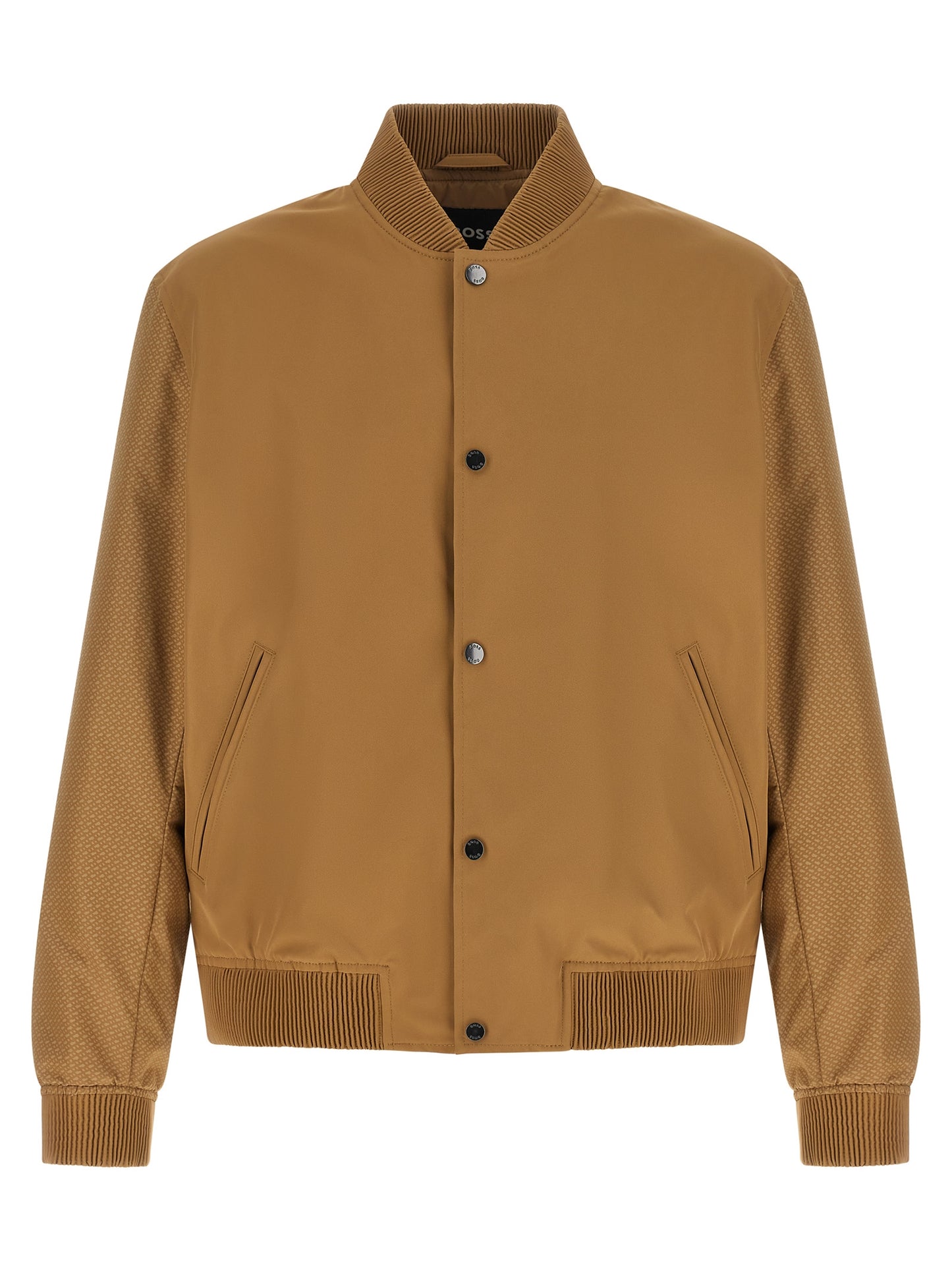 Hugo Boss Beige Polyester Bomber