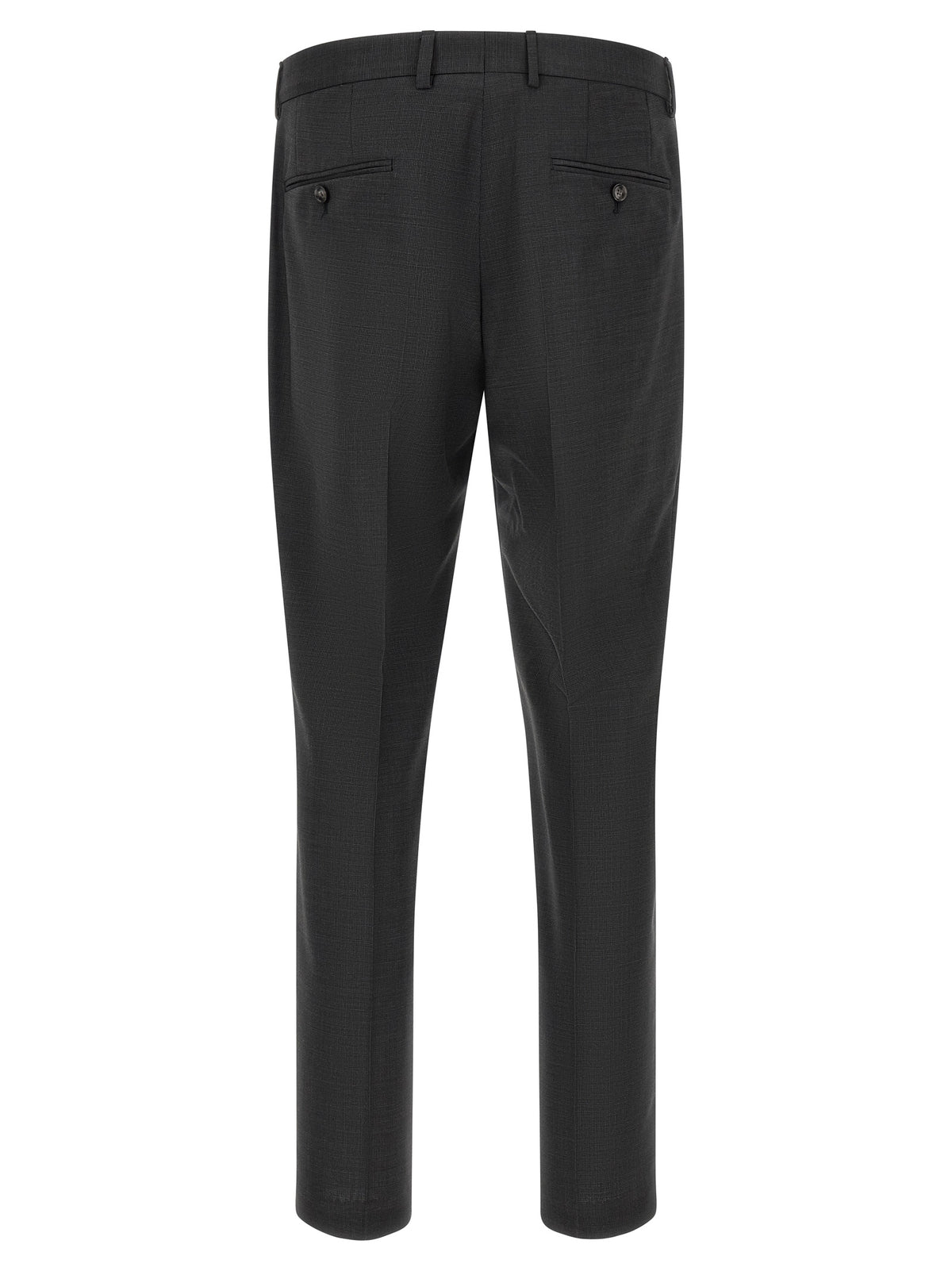 Costume deux pièces gris Hugo Boss en laine vierge