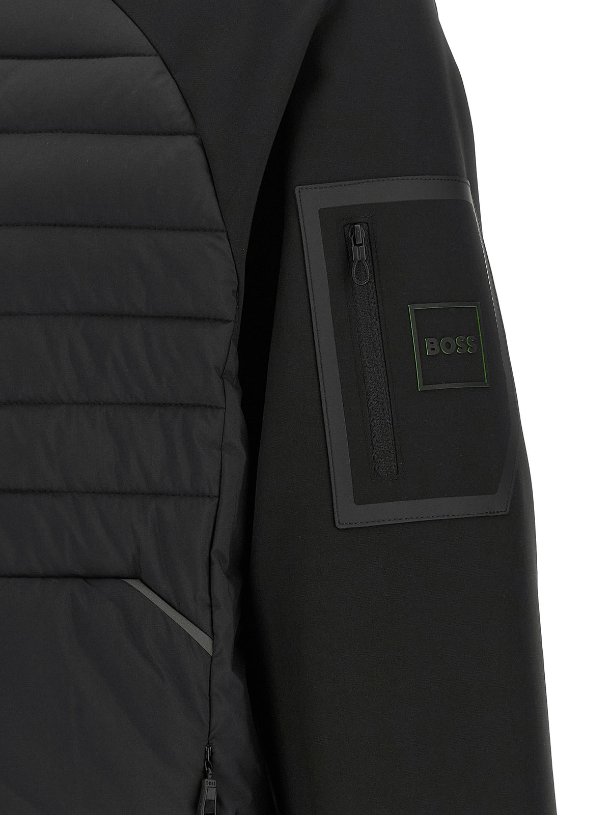 Hugo Boss Black Rubber Sweatshirt