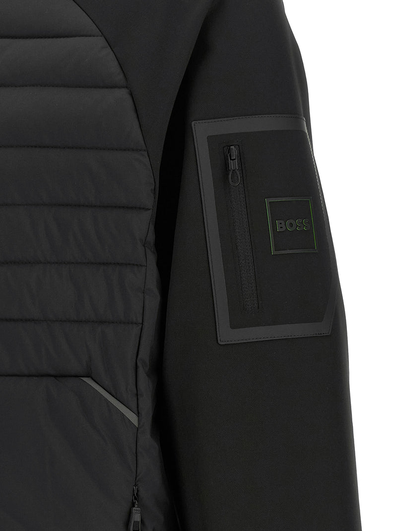 Hugo Boss Black Rubber Sweatshirt