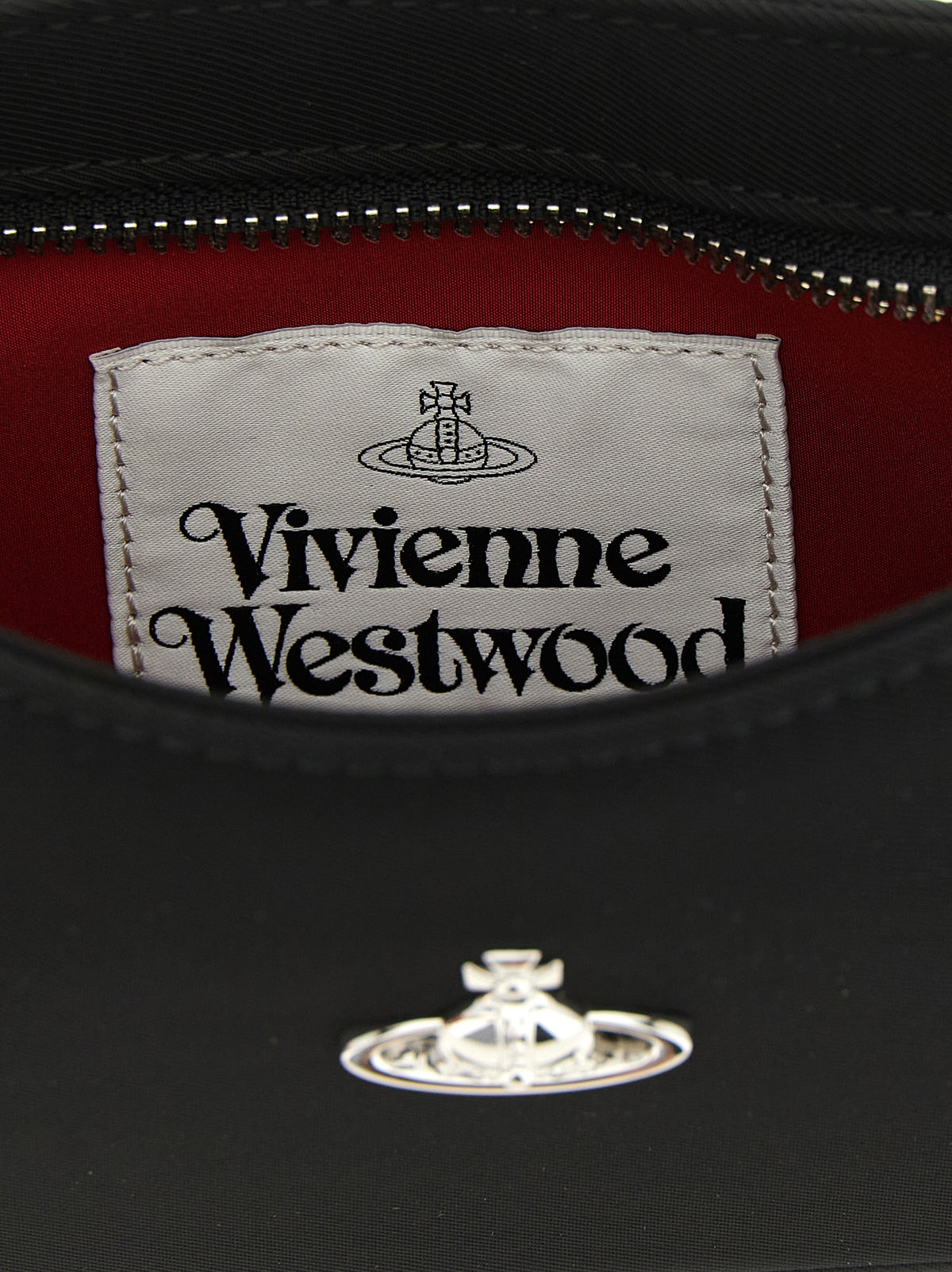 Sac à bandoulière Vivienne Westwood en polyester noir