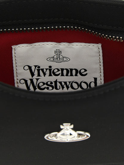 Vivienne Westwood Black Polyester Shoulder Bag