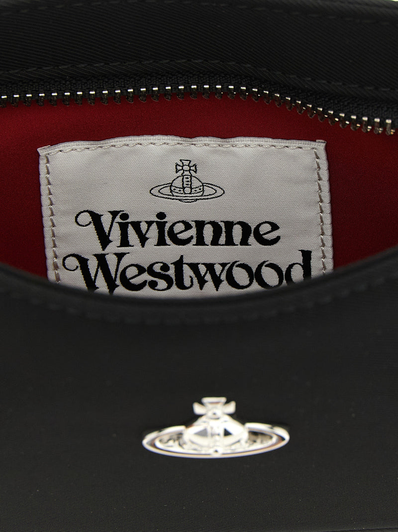 Sac à bandoulière Vivienne Westwood en polyester noir