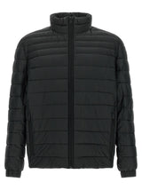 Veste longue Hugo Boss noire en polyamide recyclé