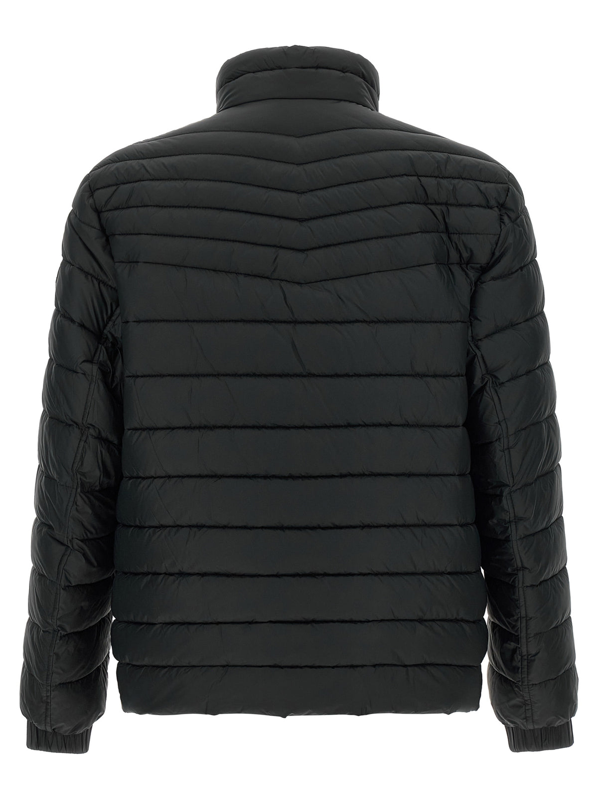 Veste longue Hugo Boss noire en polyamide recyclé