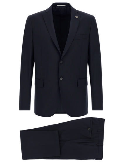 Pal Zileri Blue Wool Suit