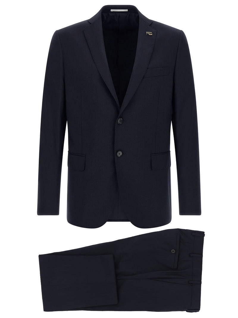 Pal Zileri Blue Wool Suit