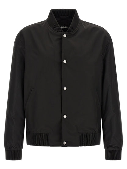 Hugo Boss Black Polyester Bomber