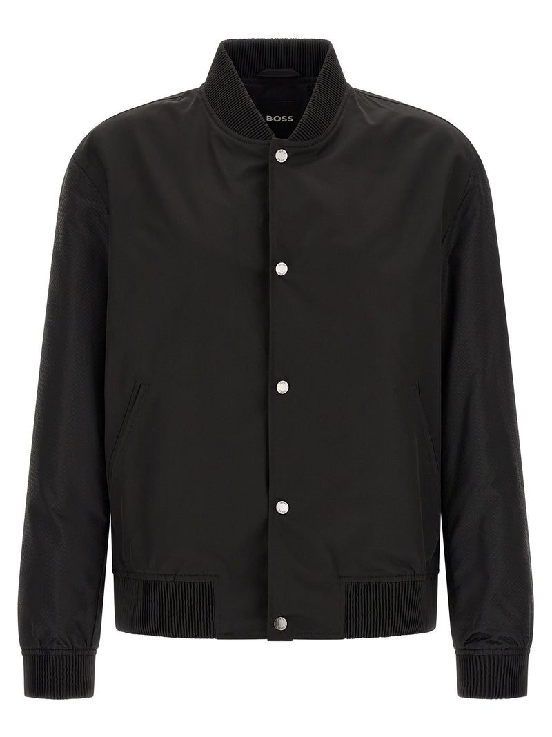 Hugo Boss Black Polyester Bomber