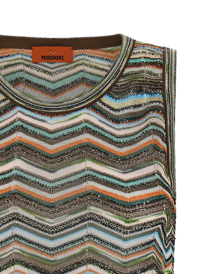 Missoni Multicolor Viscose Blouse