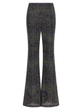 Pantalon évasé Missoni multicolore en polyamide