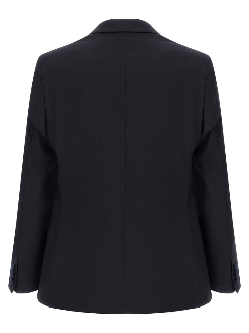 Pal Zileri Black Wool Two-Piece Suit