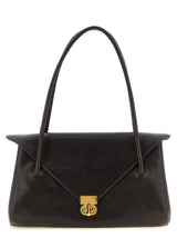 Marni Brown Calfskin Shoulder Bag