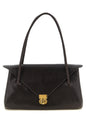 Marni Brown Calfskin Shoulder Bag