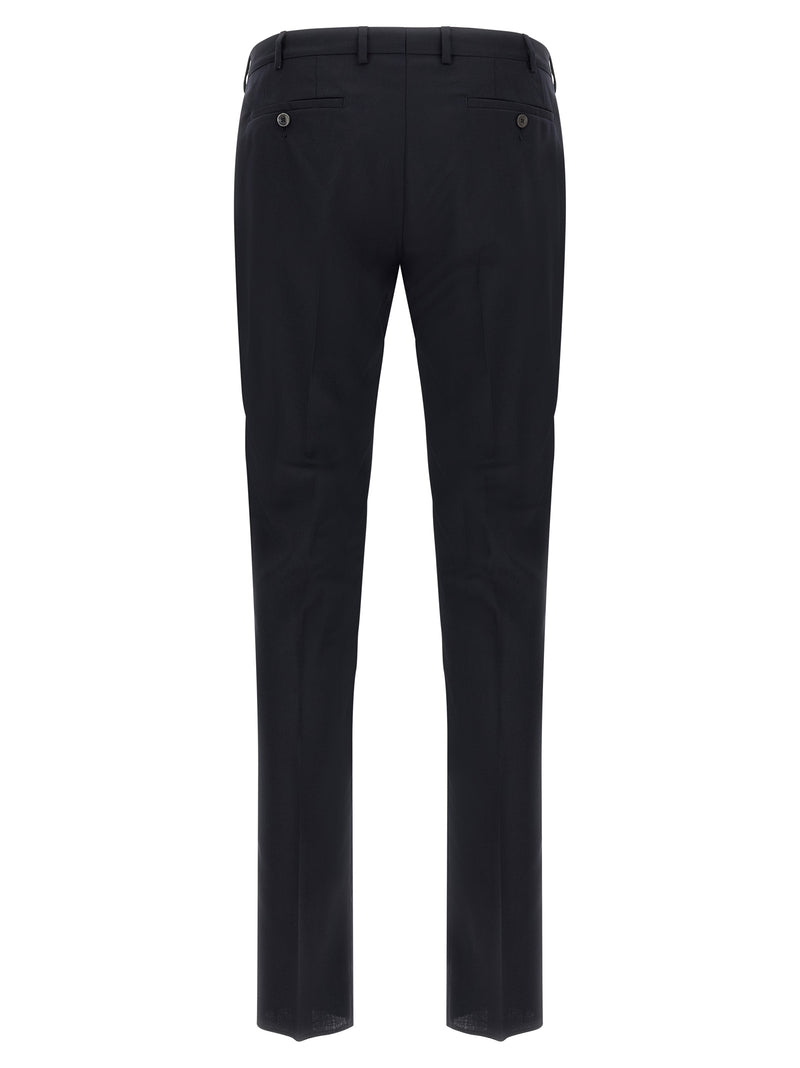 Pal Zileri Black Wool Two-Piece Suit