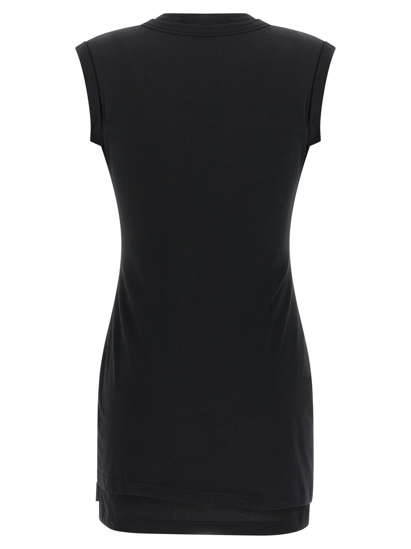 Robe Courte Alexander Wang en Coton Noir