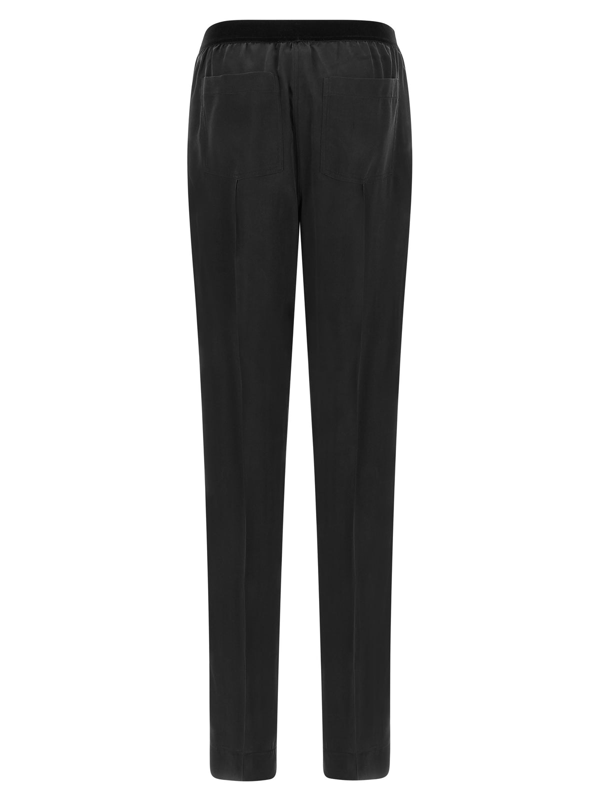 Bas de pyjama en soie noire Tom Ford