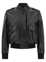 Tom Ford Black Lamb Leather Leather Jacket