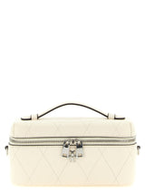 Sac bandoulière Tory Burch en cuir de vachette blanc