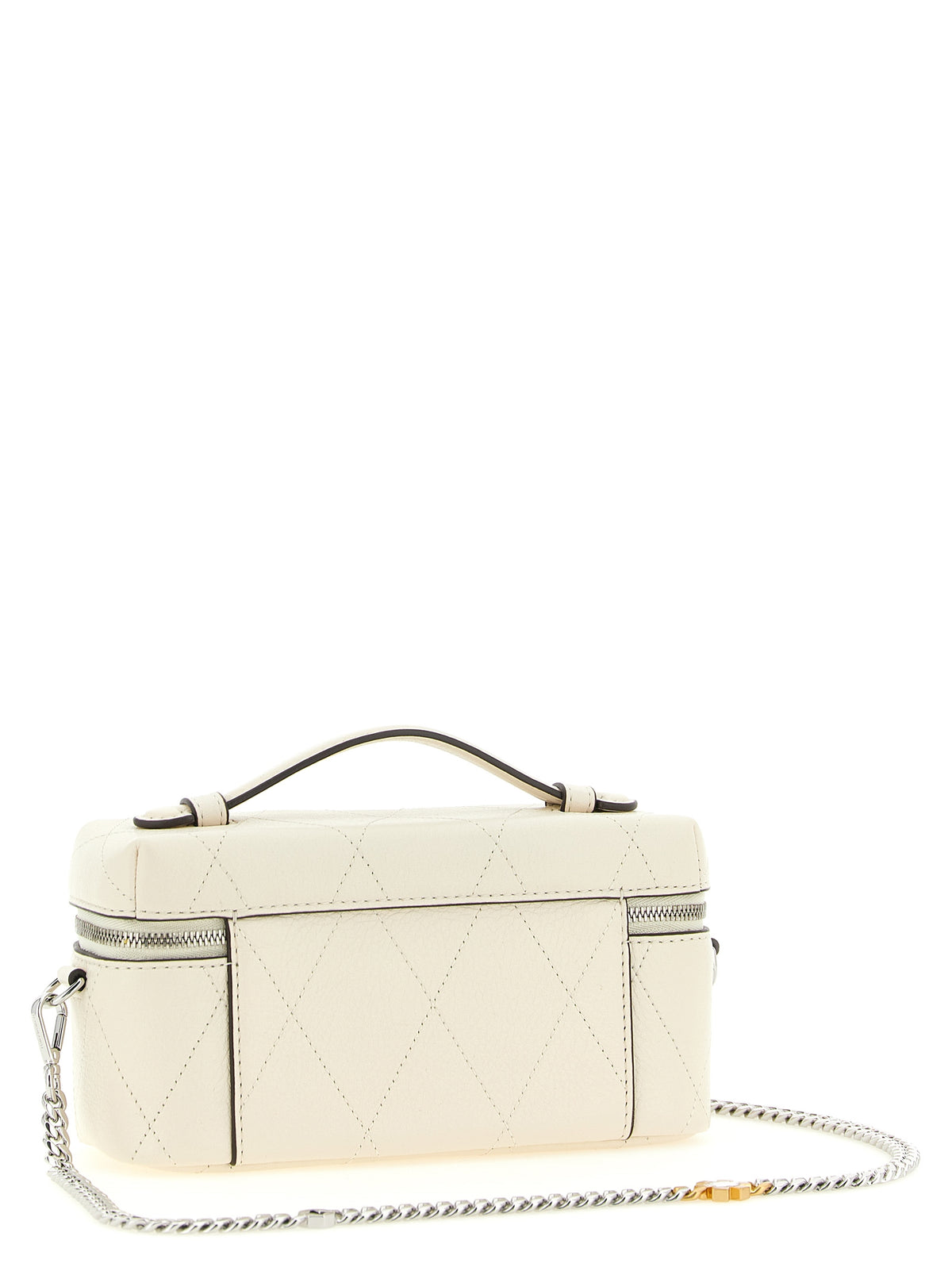 Sac bandoulière Tory Burch en cuir de vachette blanc