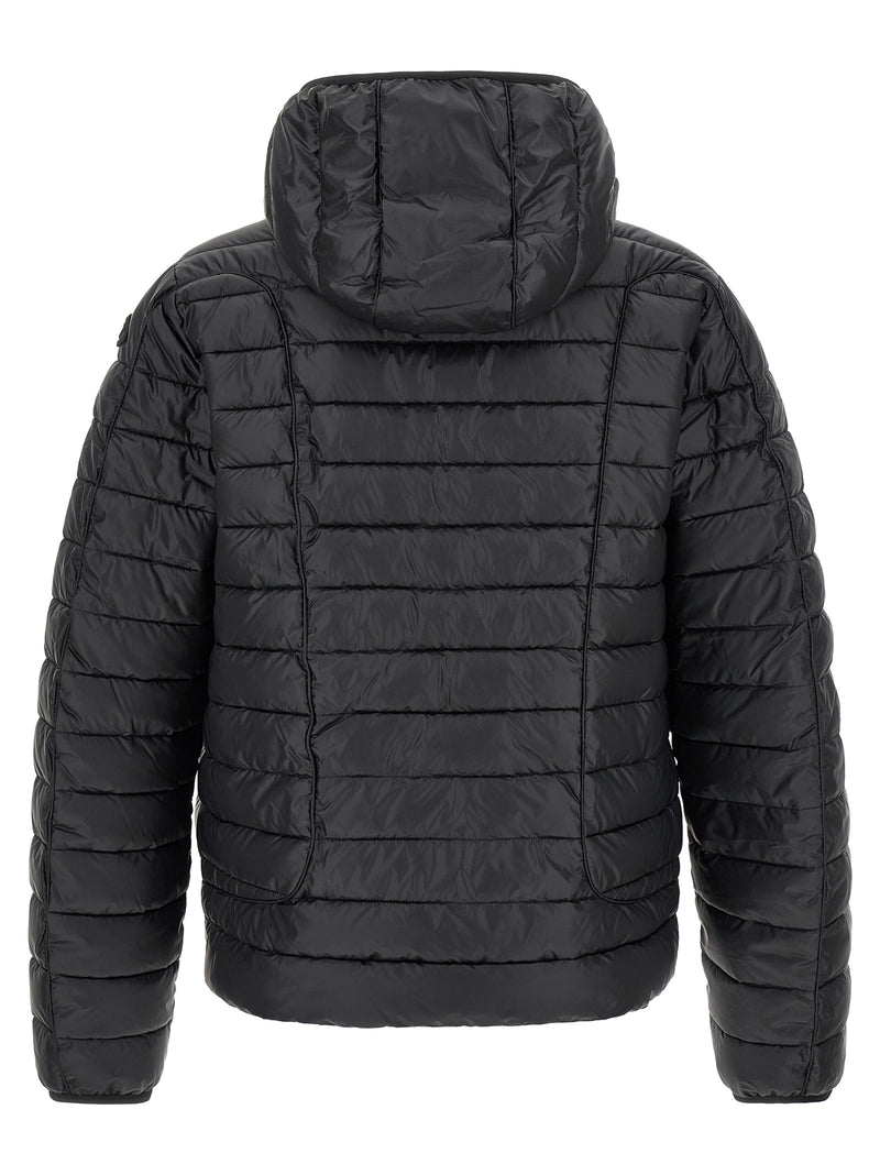 Diesel Black Polyester Full-Length Jacket