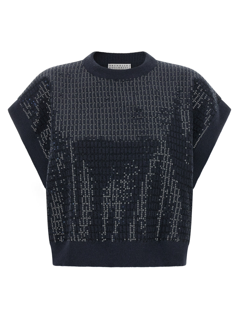 Brunello Cucinelli Multicolor Wool Cardigan