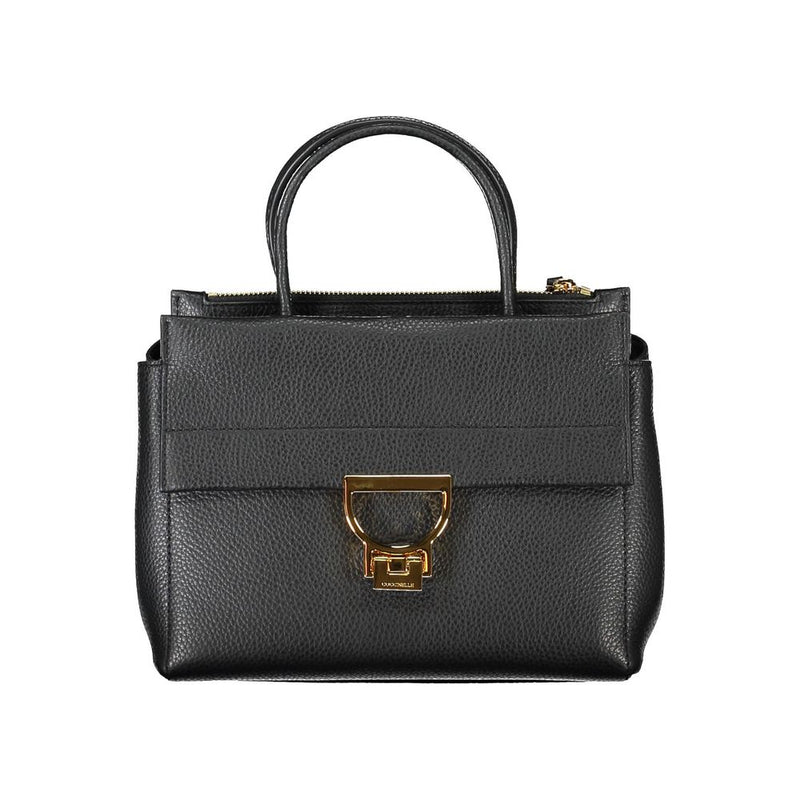 Sac à main Coccinelle en cuir noir pour femme
