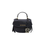 Sac à main en polyéthylène noir Love Moschino