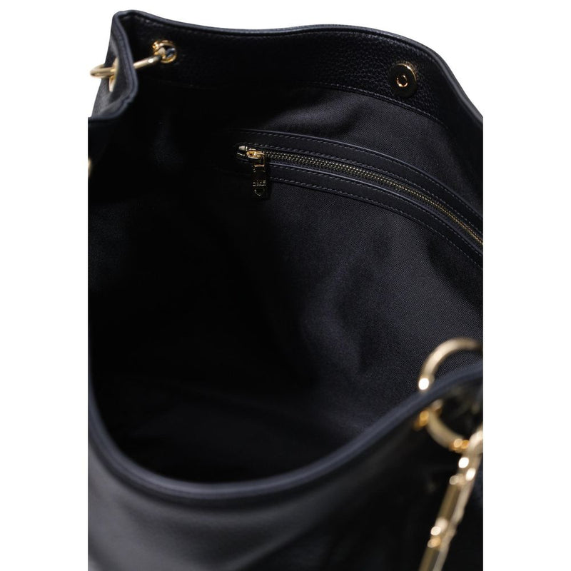 Sac à main en polyéthylène noir Love Moschino