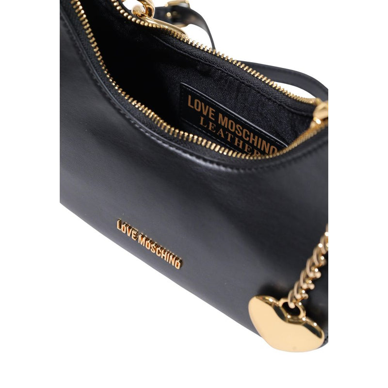 Sac à main Love Moschino en polyester noir