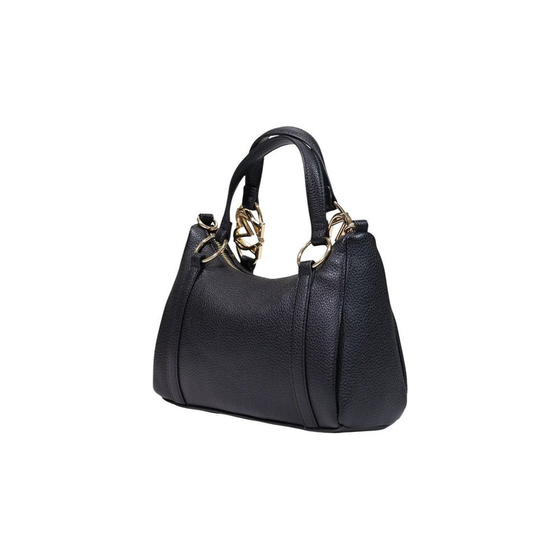 Sac à main en polyéthylène noir Love Moschino