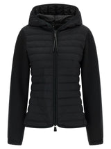 Doudoune longue Moncler Grenoble noire en polyamide
