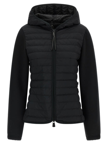 Moncler Grenoble Black Polyamide Full-Length Jacket