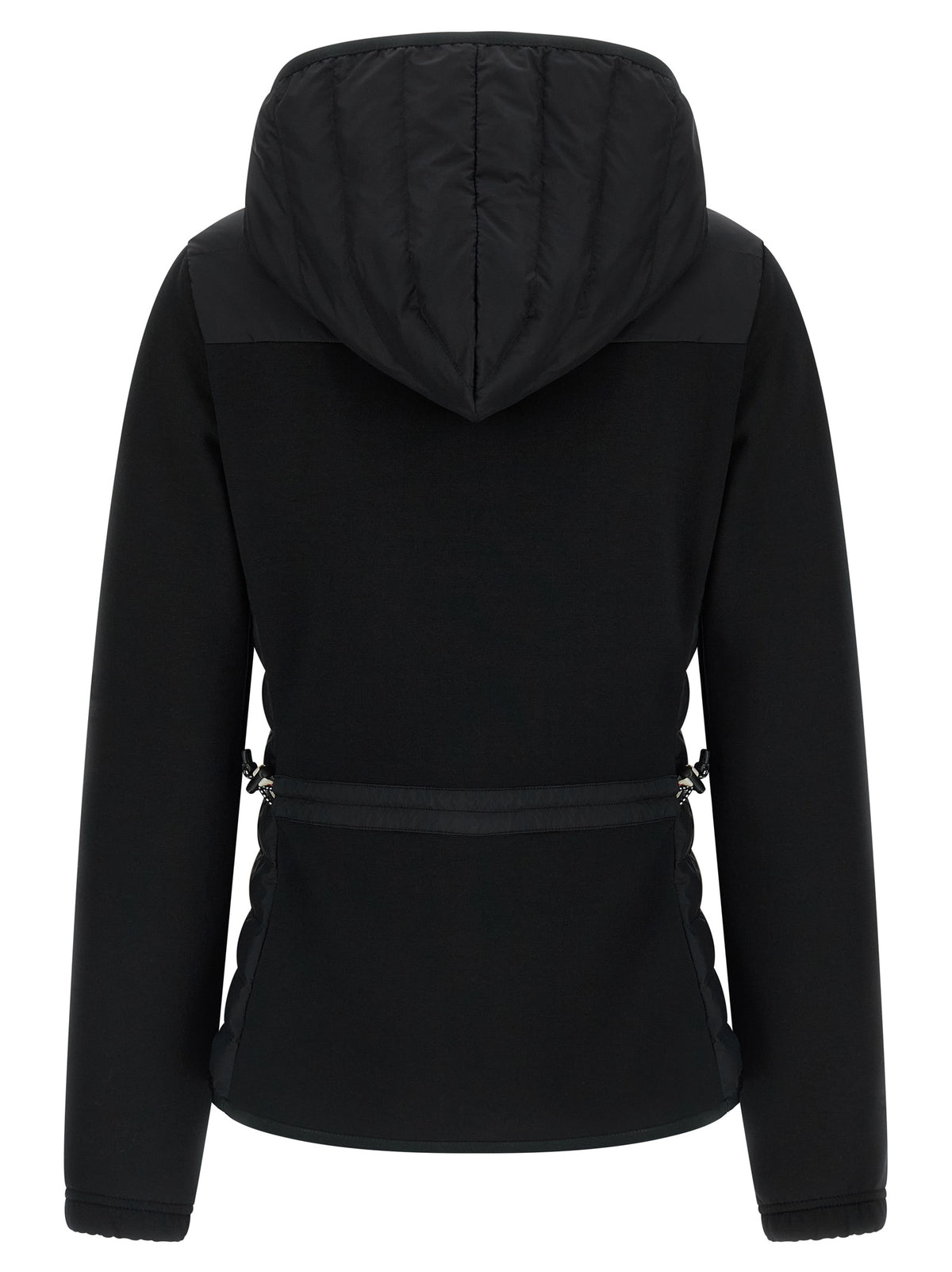 Doudoune longue Moncler Grenoble noire en polyamide