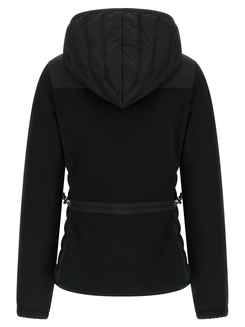 Moncler Grenoble Black Polyamide Full-Length Jacket