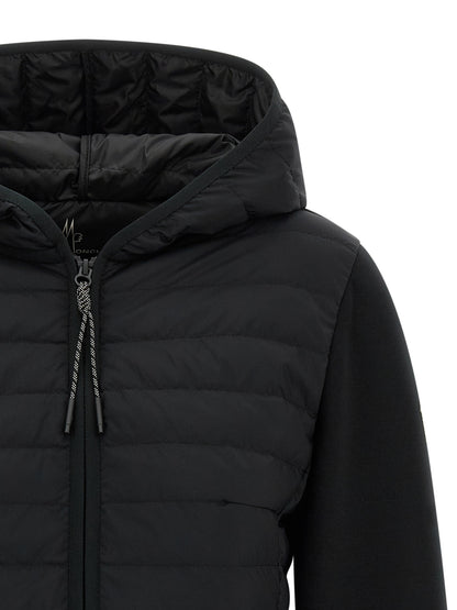Moncler Grenoble Black Polyamide Full-Length Jacket