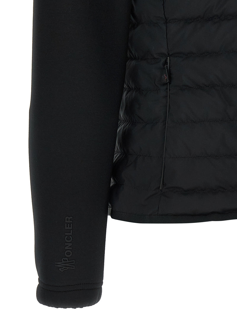 Moncler Grenoble Black Polyamide Full-Length Jacket