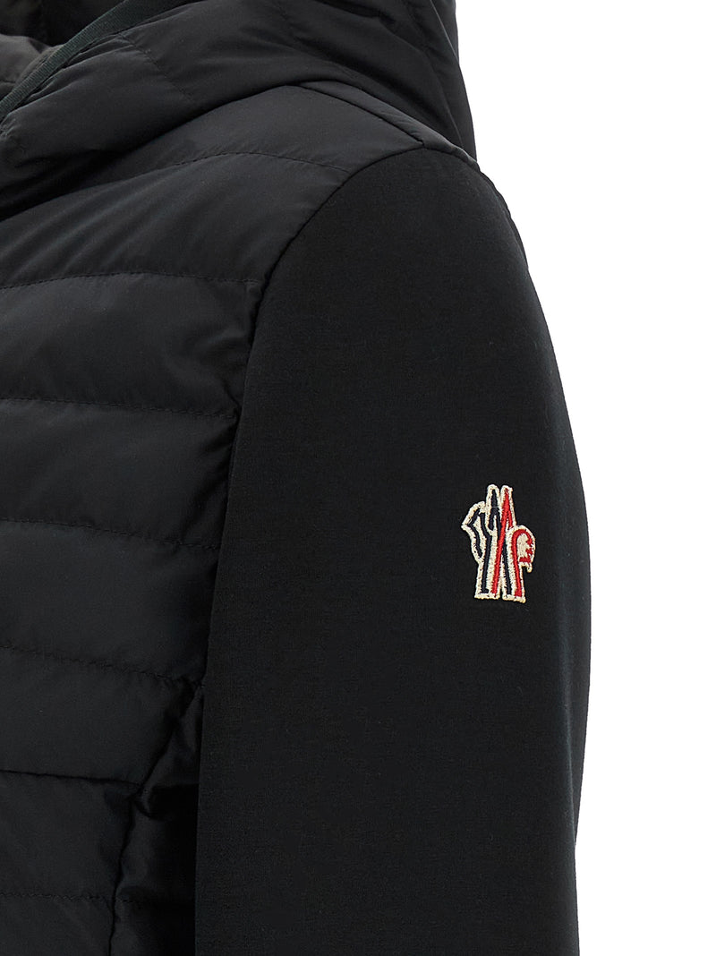 Moncler Grenoble Black Polyamide Full-Length Jacket