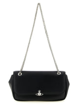Sac bandoulière Vivienne Westwood en polyester noir