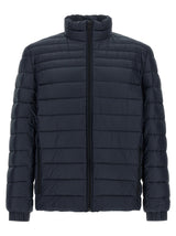 Hugo Boss Blue Polyamide Full-Length Jacket