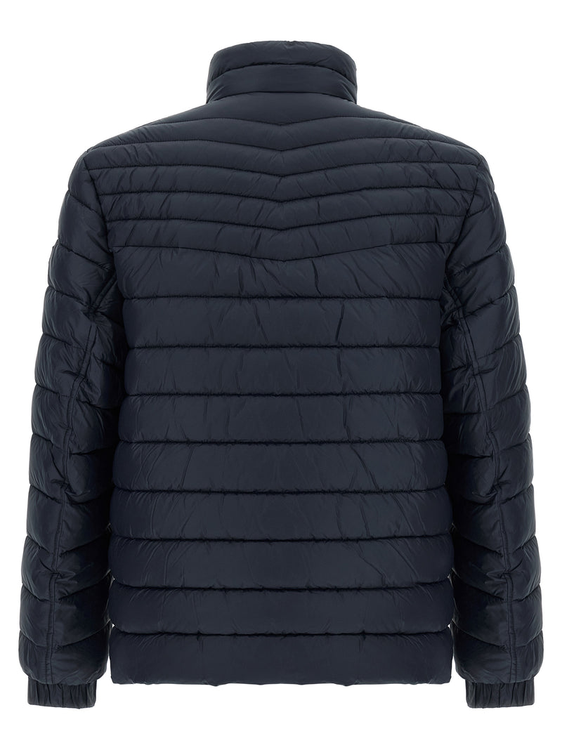 Hugo Boss Blue Polyamide Full-Length Jacket