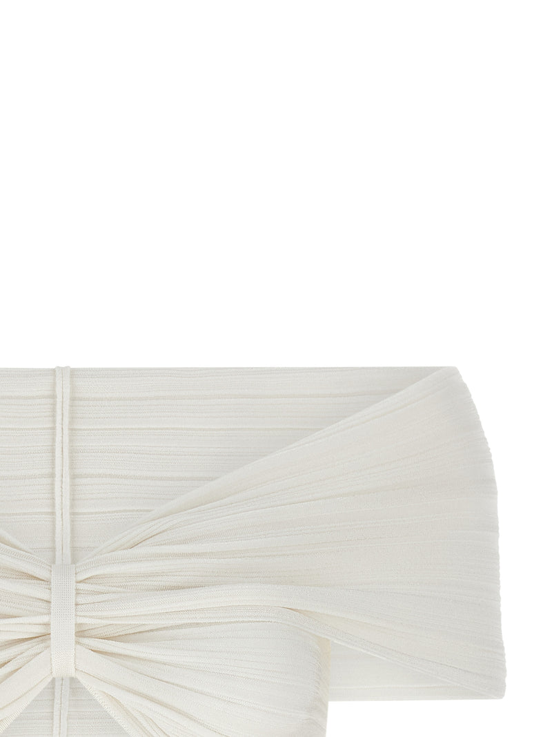 ANTONINO VALENTI T-shirt sans manches en viscose blanc