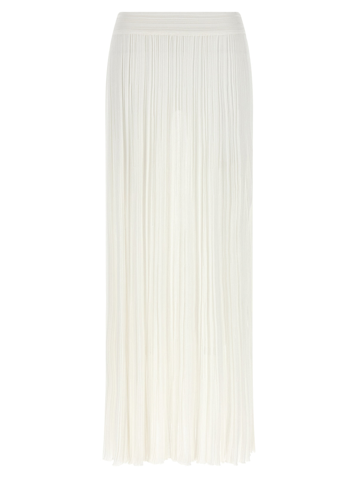 ANTONINO VALENTI Mini-jupe en viscose blanche