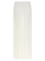 ANTONINO VALENTI Mini-jupe en viscose blanche
