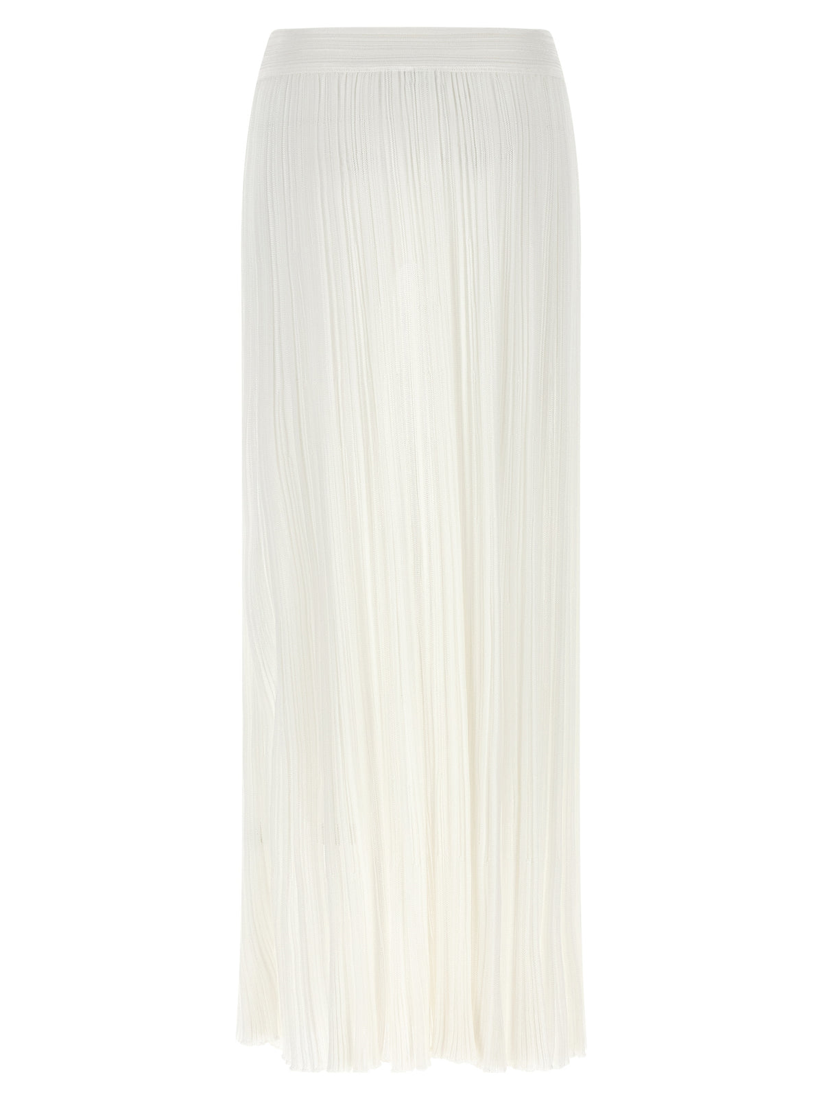 ANTONINO VALENTI Mini-jupe en viscose blanche