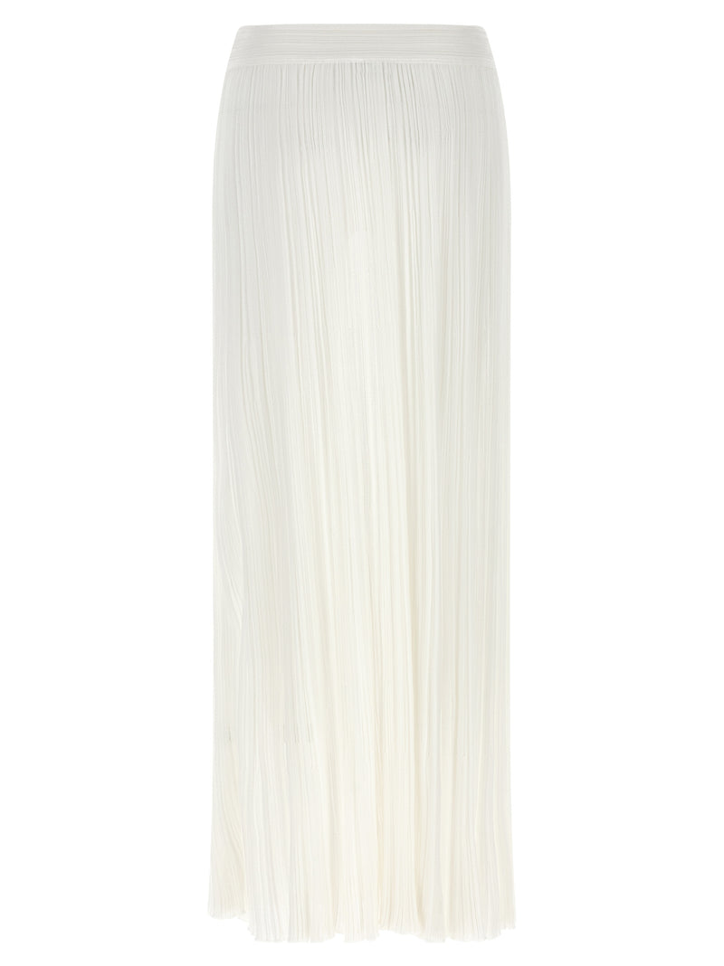 ANTONINO VALENTI Mini-jupe en viscose blanche